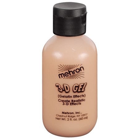 Mehron 3D Gel 2oz Special FX, Flesh Beige (Best Amd Fx Processor For Gaming)