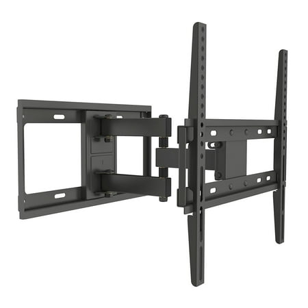 Husky Mounts Full Motion TV Wall Mount Fits Most 32 39 40 42 46 47 50 52 55 Inch LED LCD Flat Screen up to VESA 400x400 Extending Swivel Arm Max. Load 77