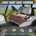 thumbnail image 3 of Whosucclay Hummingbird Cherry Blossom Pattern Golf Cart Seat Blanket, Breathable Foldable for Most 2 Seats Anti-Fade Towel Blanket Cover, 52.36 x 32.28 inch, 3 of 7