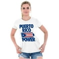 thumbnail image 3 of Puerto Rico Power PR Flag Pride Men's Graphic T Shirt Tees Brisco Brands X, 3 of 4