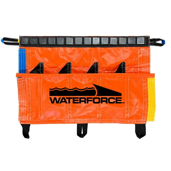 Quick Dam Water Force Flood Barrier Portable Self-Rising Reusable Connectable 6in x 30ft