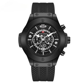 Luminox Men's Scott Cassell 44mm Black Silicone Band Polycarbonate