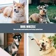 thumbnail image 5 of PBPBOX Breathable Polyester Dog Muzzle Green Adjustable Anti Biting Chewing Pet Supply, 5 of 5