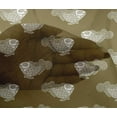 thumbnail image 4 of oneOone Viscose Chiffon Fabric Fish Block Printed Fabric 1 Yard 42 Inch Wide, 4 of 4