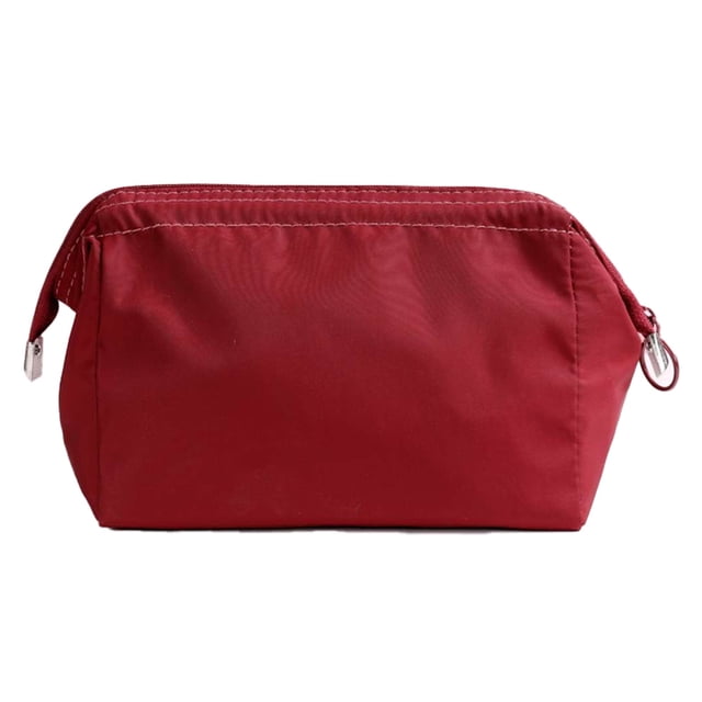 Bolsa de maquillaje de viaje, pequeñas bolsas de cosméticos para mujeres, organizador de almacenamiento de bolsas de cosméticos portátiles, licor