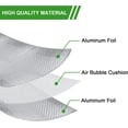 thumbnail image 3 of Reflective Double Sided Aluminum Foil Bubble Heat Shield Insulation 2X10 Ft R7, 3 of 6