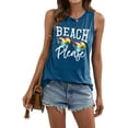 thumbnail image 2 of YI XIANG RAN Summer Beach Tanks for Women Sunglasses Beach Tank Tops Sleeveless Hawaiian Vacation Shirts, 2 of 6