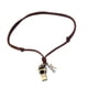 thumbnail image 4 of Collar de Cadena Ajustable de material cuero color con Colgante de Cruz de Silbato de Aleación de Bronce para Mujeres Hombres Fernando Collar con colgante de silbato, 4 of 6