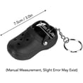 thumbnail image 3 of SLGHLSAHG Mini Slipper Keychain Cute Silicone Shoe Key Buckle Colors Soft Keychain Assorted for Backpacks Handbags A74801, 3 of 8