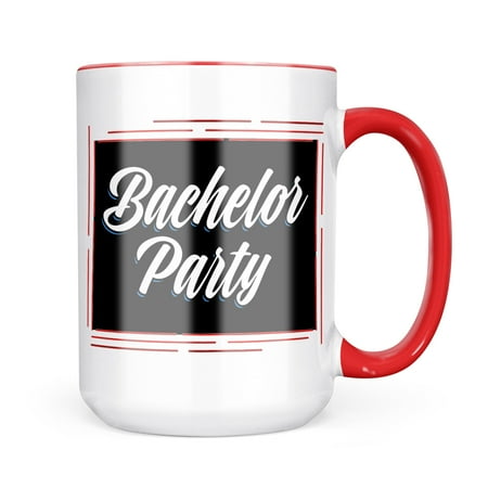 

Neonblond Classic design Bachelor Party Mug gift for Coffee Tea lovers