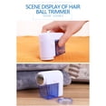 thumbnail image 3 of RKZDSR Portable Electric Fabric Shaver Lint Remover for Sweaters, Curtains, Carpets, and Clothing, 3 of 9