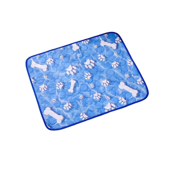 Dog Cooling Mat, Cooling Pad for Dogs Cats, Portable Self Cooling Dog Bed Cooling Blanket, 12x16in Washable Summer Pet Mat, Indoor Outdoor Pet Cooling Mat for Hot Summer