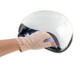 thumbnail image 2 of Unique Bargains Anti-slip Half Finger Manicure Gloves 1 Pair Skin Color, 2 of 6