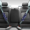thumbnail image 2 of Chririnla Car Seat Belt Pads Skin-Friendly Polyester, Compatible with, Suitable for Auto, Skull Blue Rose Pattern, 2 of 8