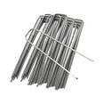 thumbnail image 1 of Clavijas De Jardín Para Membrana De Control De Malas Hierbas, Clavo En Forma De U, Acero Inoxidable, 50 Uds., Perfectas Para Césped, Paisaje, 1 of 8