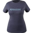 thumbnail image 2 of Allstar Performance ALL99922XL Ladies Vintage T-Shirt - Navy, Extra Large, 2 of 3