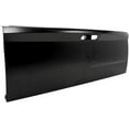 thumbnail image 2 of Matte Black Rear Tailgate Shell for Dodge RAM 1500/2500/3500 2010 2011 2012 2013 2014 2015 2016 2017 2018 Models, Alloy Steel, W/O Holes for Lights, W/O Mounting Hardware, 2 of 9