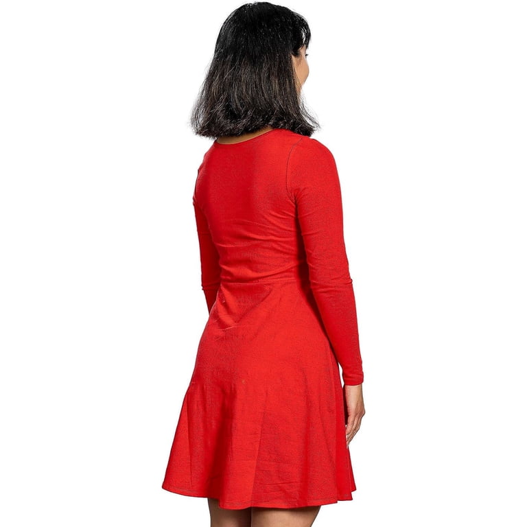 open lace back dress Queen of Sparkles Red Coca Cola Logo Tee Dress SM