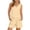 ☪290-Beige, variant on Women's Summer 2 Piece Outfits Sleeveless Matching Sets Button Down V Neck Vest Waistcoat and Pockets Shorts