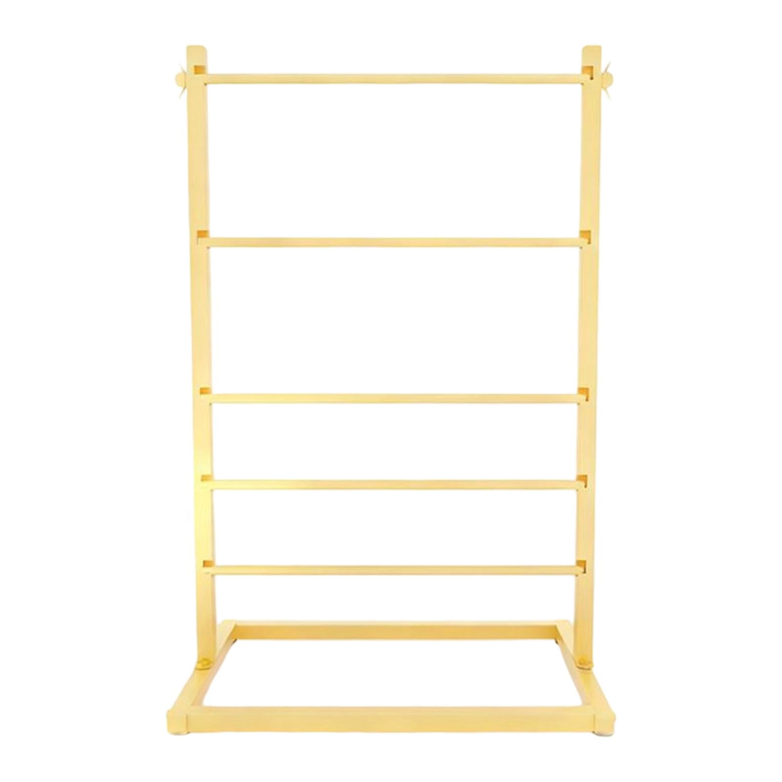 Ribbon Organizer Yarn Storage Shelf Ribbon Display Shelf Ribbon Rack Large Metal Construction for Sewing Thread Holder