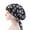 Black White Flower, variant on Women Soft Satin Head Scarf Sleeping Cap Bonnet Headwear Turbans Long Hair Headwraps Cancer Printing Hat