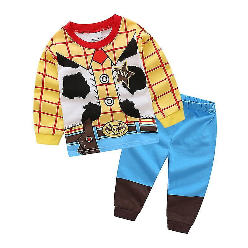 Kids Boys Toy Story Buzz Lightyear Woody Nightwear Set Loungewear Pyjamas 1 Walmart