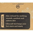 thumbnail image 4 of Magellan Outdoors Women's Lodge Socks Aloe Infused Soothing Spa Socks for Women and Men (Black & White Buffalo Plaid, Medium), 4 of 20