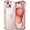 Rose Gold, variant on JETech Magnetic Case for iPhone 15 Plus 6.7-Inch Compatible with MagSafe Wireless Charging, Shockproof Phone Bumper Cover, Anti-Scratch Clear Back (Clear)