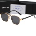 thumbnail image 2 of PRADA Made in Italy , Nueva Moda Resistente A Los Rayos UV Gafas De Sol Al Aire Libre Marco Pequeño Deportivas Turismo Para Mujer 58, 2 of 4