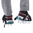 thumbnail image 3 of Lawn Aerator Sandals Open Hard Soil, Reduce Thatch, Easy And Economical Garden Tool With Rugged Iron Spikes, Adjustable Strap And Buckle, 3 of 8