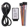 thumbnail image 3 of 2 Juegos de Analizador LóGico USB 24MHz 8 Canales 24M/Segundos Depurador de Analizador LóGico para ARM FPGA Analizador LóGico LóGico 24M 8CH, 3 of 10