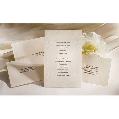 Wilton Wedding Invitation Kit, 50 ct. 1008-175 - Walmart.com