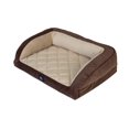 thumbnail image 2 of Serta Canapé Ortho Matelassé pour Animaux, Grand, Moka, 2 of 5