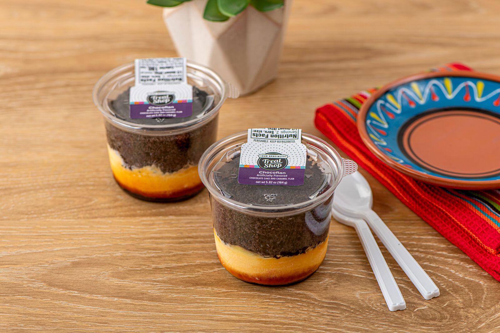Our Specialty Treat Shop Chocoflan Dessert, Serves 2, Refrigerated