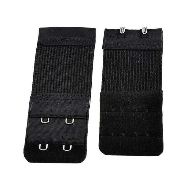Extensor de sujetador sólido INSPIRE CHIC para mujeres de 3 piezas 2 x 2 con gancho y elástico