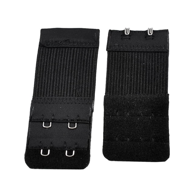 Extensor de sujetador sólido INSPIRE CHIC para mujeres de 3 piezas 2 x 2 con gancho y elástico