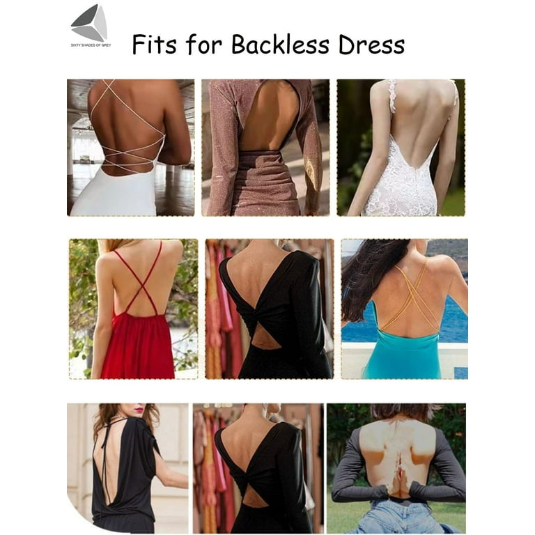 Backless Body Shaper Bra, Sexy Seamless Thong Full, 41% OFF