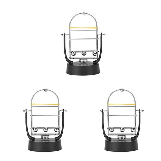 Wisewang Dispositif de Oscillation pour Téléphone Mobile Interface USB à Piles Réutilisable Podomètre de Bureau Support Accessoires Argent 3ensemble