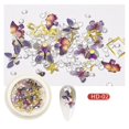 thumbnail image 2 of PENGXIANG DIY Hand Manicure Three Dimensional Butterfly Jewelry Heat Shrinkable Piece, 2 of 5