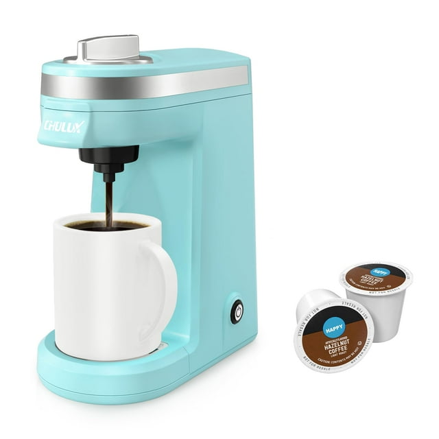 Cafetera CHULUX Mini para K Capsule Single Serve Aqua