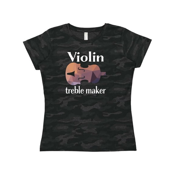 Inktastic Violin Treble Maker Funny Violinist Music Gift Women's T-Shirt