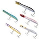 thumbnail image 5 of Señuelos de plástico duro tipo minnow para pesca de lubina, señuelos de superficie tipo crankbait para agua salada y dulce, poppers, anzuelos y otros señuelos tipo minnow con anzuelos. 1, 5 of 8