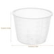 thumbnail image 3 of 10 tazas medidoras de arroz transparentes para olla arrocera, taza medidora para arroz, taza de plástico para báscula de arroz., 3 of 5