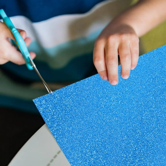 Phenofice 10Pcs Glitter Felt Sheets Glitter Sponge Paper Assorted Color For Diy Crafts And present Wrapping