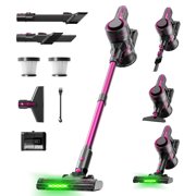SUPCLEAN Cordless Stick Vacuum Cleaner, 40kPa 600W, 70 Mins Runtime for Pet Hair, Carpet & Hardwood Floor