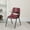 Burgundy, variant on EMMA + OLIVER Shell Desk Chair with Left Handed Flip-Up Tablet, Black