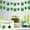 St. Patrick's Day Bunting Under $5 a2, variant on xqxayjr St. Patrick's Day Decorations Green Irish Party Supplies, Four-Leaf Trefoil Pennant Banners, 100 Inch Felt Bunting for St. Paddy's Day Party, Home Bar Wall Decor, Festival Parade Accessories