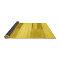 thumbnail image 2 of Ahgly Company Indoor Rectangle Solid Yellow Modern Area Rugs, 4' x 6', 2 of 4