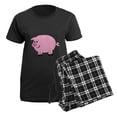 thumbnail image 5 of CafePress - Piggy Women's Dark Pajamas - Women's Short Sleeve Print T-Shirt and Pants Dark Cotton Pajama Set, 5 of 7