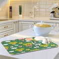 thumbnail image 6 of Dish Drying Mat Cute Frog Absorbent Dish Drainer Mat Fast Drying Heat-resistant Drying Mat for Kitchen Counter, Non Slip Dish Mats, 18" x 24", 6 of 7